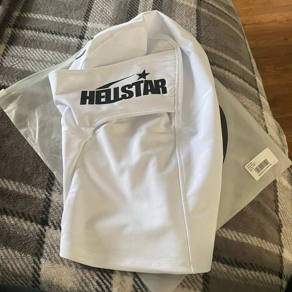 White Hellstar Ski Mask Brand New Never Worn Send offers